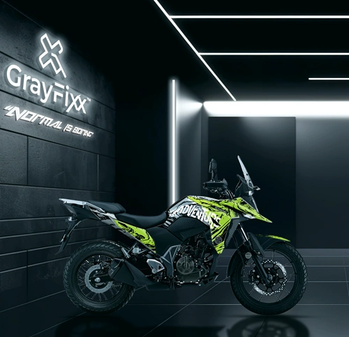 Adventure Edition Full Body Sticker for V Strom 250 | Made in Premium Gloss Vinyl with FPF (Fade Protection Film), Waterproof, Precut Sticker, Pack of 1